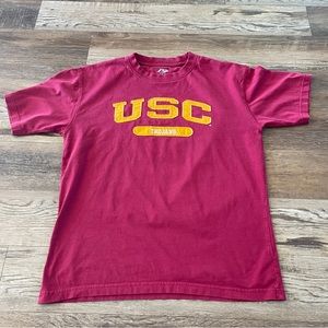 USC college stitched T-shirt L